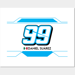 Daniel Suarez #99 2023 NASCAR Design Posters and Art